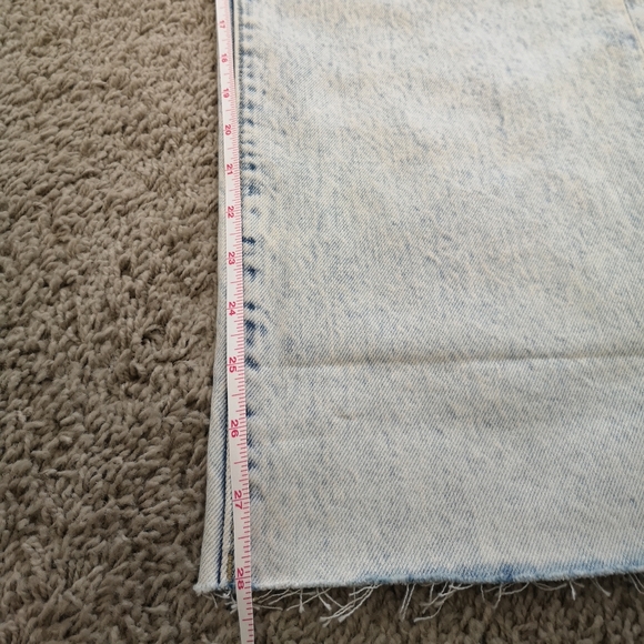 Zara Z1975 Cuffed Jeans - size 6/28 - Picture 10 of 11